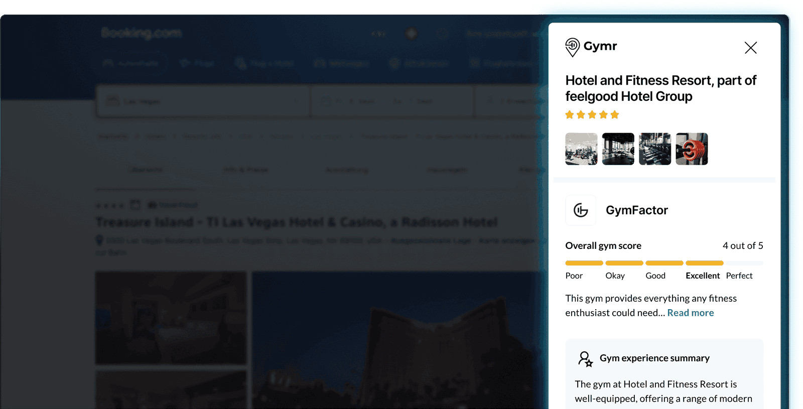Browser Plugin Demo | HotelGyms.com